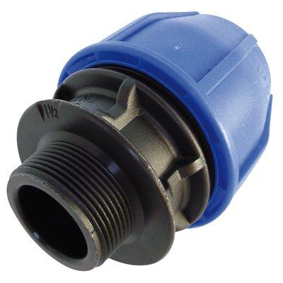 MANICOTTO A COMPRESSIONE FILETTO MASCHIO PN16 MM 20X3/4M