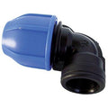 GOMITO COMPRESSIONE FILETTO FEMMINA PN16 MM 25X3/4F