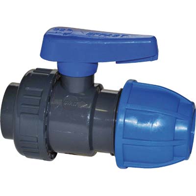 VALVOLA SFERA A COMPRESSIONE MONOGHIERA PN16 MM 20X1/2F