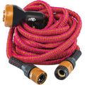 TUBO IRRIGAZIONE ESTENSIBILE WALLY ITALY MT 12,5/25 BRONZO/FUCSIA +RACCORDI+PISTOLA