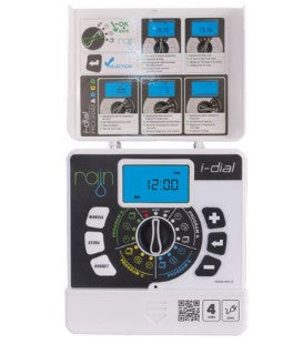 CENTRALINA IRRIGAZIONE I-DIAL INTERNO RAIN ZONE 4 VOLT 220/24 TRASF ESTERNO