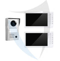 KIT VIDEOCITOFONO TOUCH 2 FILI+MONITOR 7" BIFAMILIARE