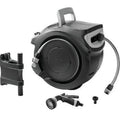 AVVOLGITUBO IRRIGAZIONE KIT REWALL GLOBO GF PLASTICA +TUBO 1/2 MT 25 +RACCORDI+PISTOLA