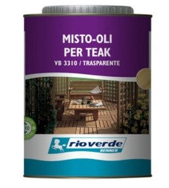 RIOVERDE VB 3310 OLIO PER LEGNO 0,750LT TRASPARENTE