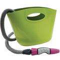 TUBO IRRIGAZIONE ESTENSIBILE AQUAPOP KIT BORSA GF LIME MT 5/15 +RACCORDI+LANCIA