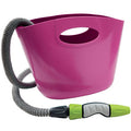 TUBO IRRIGAZIONE ESTENSIBILE AQUAPOP KIT BORSA GF FUXIA MT 5/15 +RACCORDI+LANCIA