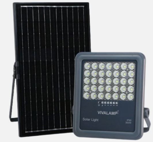 FARO LED SOLARE 300W VIVALAMP