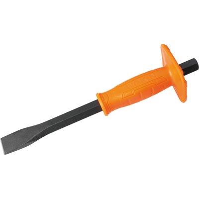 SCALPELLO MURATORE A TAGLIO + SALVAMANO 2551 WOKIN ACCIAIO FORGIATO MM 300X18X24 255112