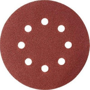 CARTA ABRASIVA VELCRATA LEVIGATRICE 7760 WOKIN GRANA 120 MM 125 776012 CF=PZ 5