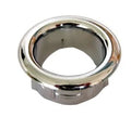 GHIERA CROMATA PER TROPPO PIENO LAVABO E BIDET 19 MM