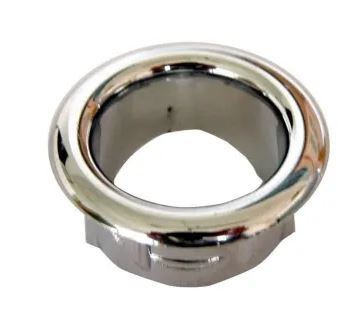 GHIERA CROMATA PER TROPPO PIENO LAVABO E BIDET 28 MM