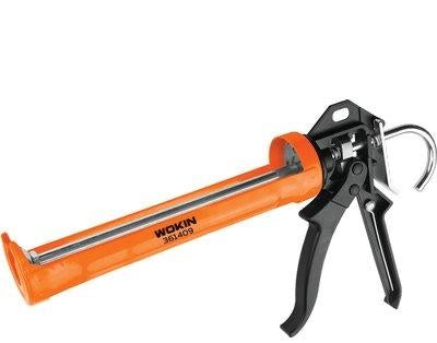 PISTOLA X SILICONE 361409 WOKIN ALLUMINIO/ACCIAIO VERNICIATO