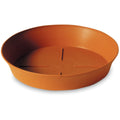 SOTTOVASO IN PLASTICA COLOR TERRACOTTA Ø 18 cm