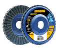 DISCO A LAMELLE RADIALI ZIRCONIO INDUSTRIAL MM 115X22,2 GRANA 60
