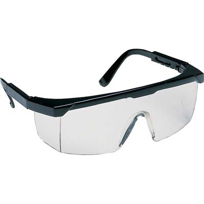 OCCHIALE SICUREZZA BASIC PC/NYLON LENTE TRASPARENTE