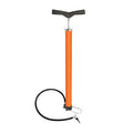 POMPA GONFIAGGIO MANUALE 720001 WOKIN ACCIAIO + ADATTATORI MM 38 X H. MM 485