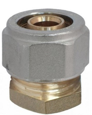 TAPPO PER TUBO MULTISTRATO IN OTTONE PER COLLAUDO IMPIANTI 16X2