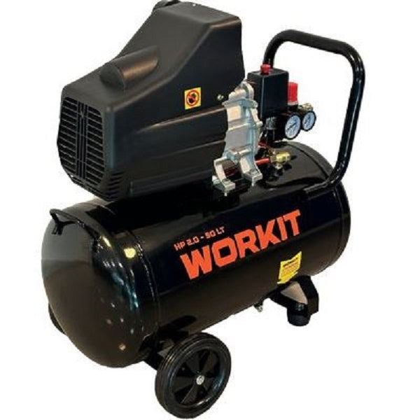 COMPRESSORE AC COASSIALE WORKIT LUBRIFICATO LT 50 HP 2,0