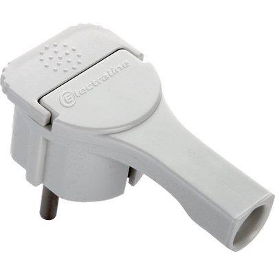 SPINA MOBILE SCHUKO RIBASSATA ELECTRALINE BIANCO 2P+T 16A