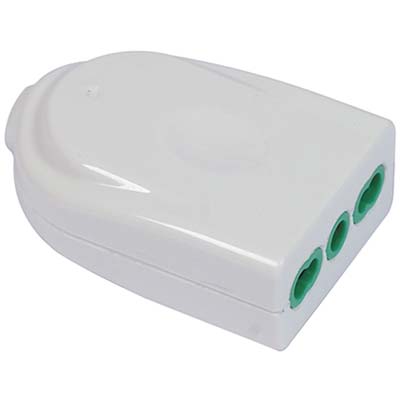 PRESA MOBILE GARANTI BIANCO 2P+T 16A BIPASSO