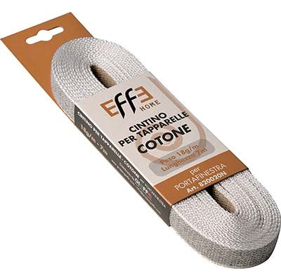 CINTINO AVVOLGIBILI COTONE AVANA/GRIGIO MM 22 GR/MT 18 MT 7