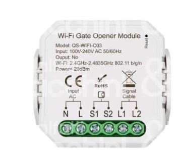 MODULO WI-FI APERTURA CANCELLI/GARAGE/ELETTROSERRATURE