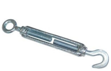 TENDITORE OCCHIOLO E GANCIO ZINCATO HAND M8 O.MM 11 A.MM 10