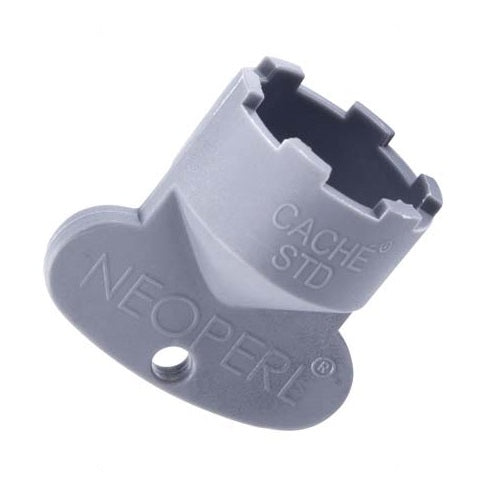 CHIAVE AERATORE CACHE CASCADE STD NEOPERL PLASTICA GRIGIA M24X1
