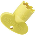CHIAVE AERATORE CACHE HONEYCOMB TT NEOPERL PLASTICA GIALLA M16.5X1