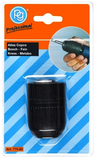 MANDRINO IN PLASTICA SENZA CHIAVE ATTACCO FEMMINA 1/2" APERTURA 13 mm