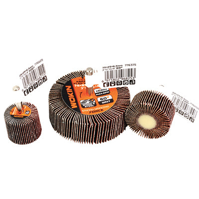 RUOTA ABRASIVA LAMELLARE 776 WOKIN MM 50X25 GRANA 80 G.MM 6 776450