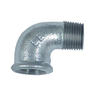 GOMITO MF GHISA ZINCATA 92 GEBO 1"MF