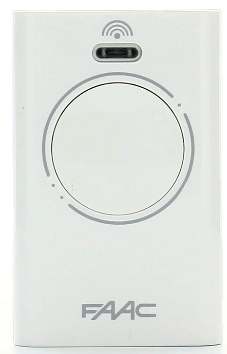 TRASMITTENTE FAAC XT2 433 SLH LONG RANGE 2 CANALI BIANCA