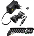ALIMENTATORE UNIVERSALE 3-12V CON ADATTATORI