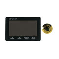SPIONCINO ELETTRONICO MAXI SOTTOCCHIO BRAVO ORO CON SCHERMO LCD 4,3" MM. 40-105