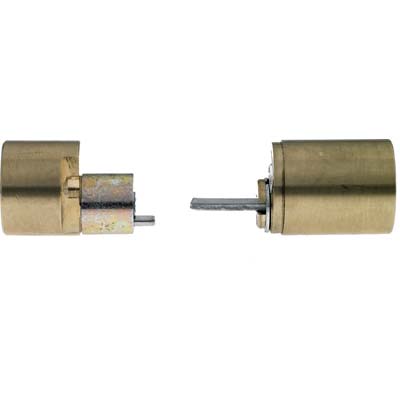 COPPIA CILINDRI ESTERNI 2252245 YALE OTTONE CHIAVI 3 X 680/688