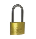 LUCCHETTO ARCO LUNGO PRIUM YALE/CORBIN OTTONE ARCO CROMATO CHIAVI 2 MM 25X25