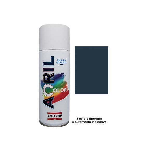 SMALTO SPRAY ACRILICO COLOR GRIGIO ANTRACITE RAL 7016 400 ML AREXONS