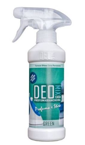 DEO MIX CASA GREEN PROFUMA E STIRA 300 ML PROFUMA BUCATO FLOREALE E FRUTTATO