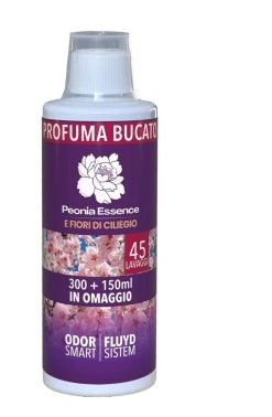 PROFUMA BUCATO PEONIA ESSENCE E FIORI DI CILIEGIO 45 LAVAGGI 450ML