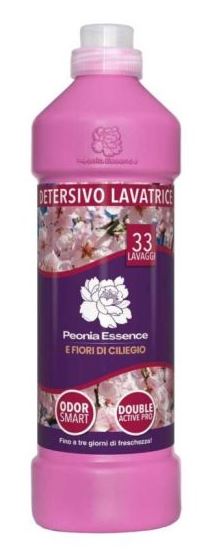 DETERSIVO LAVATRICE PEONIA ESSENCE E FIORI DI CILIEGIO 33 LAVAGGI 1000ML