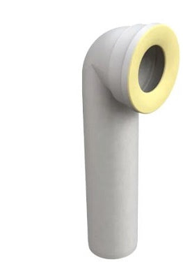 PROLUNGA CURVA WC  INGRESSO Ø 80-110 MM SCARICO Ø 90 MM