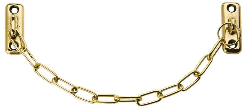 RITIENI A CATENA IN OTTONE LUCIDO. LUNGHEZZA 15 cm