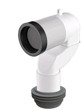 CURVA A P CIVITAS SCARICO UNIVERSALE PER WC  Ø 90-110 MM