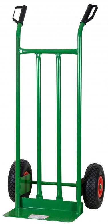 CARRELLO PORTACASSE VERDE 2 RUOTE PORTATA 200 Kg