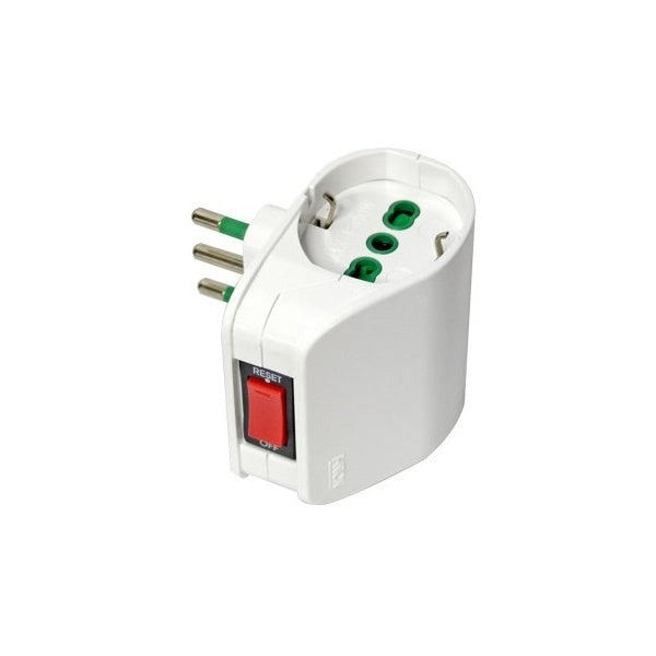 ADATTATORI FME ART.87310 SPINA 10A PRESA 16A CON LIMITATORE TERMICO