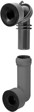 RACCORDO SNODATO UNIVERSALE “SUPER KANNA” Ø32MM PER CASSETTE WC ALTE