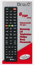 TELECOMANDO UNIVERSALE 6 TOP BRANDS