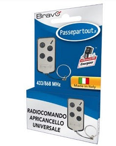 PASSEPARTOUTx RADIOCOMANDO UNIVERSALE