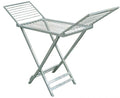 STENDIBIANCHERIA A CAVALETTO BIANCO IN PLASTICA RESISTENTE 180×56×125 cm